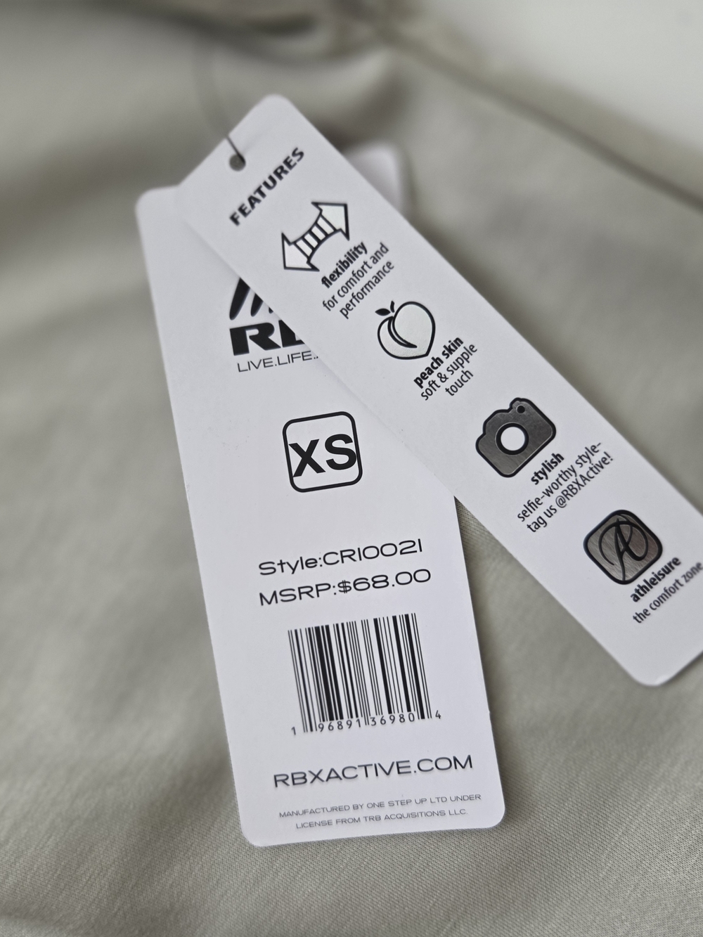 RBX Active Lightweight Hooded Pullover - Size XS (NWT) - Picture 7 of 8